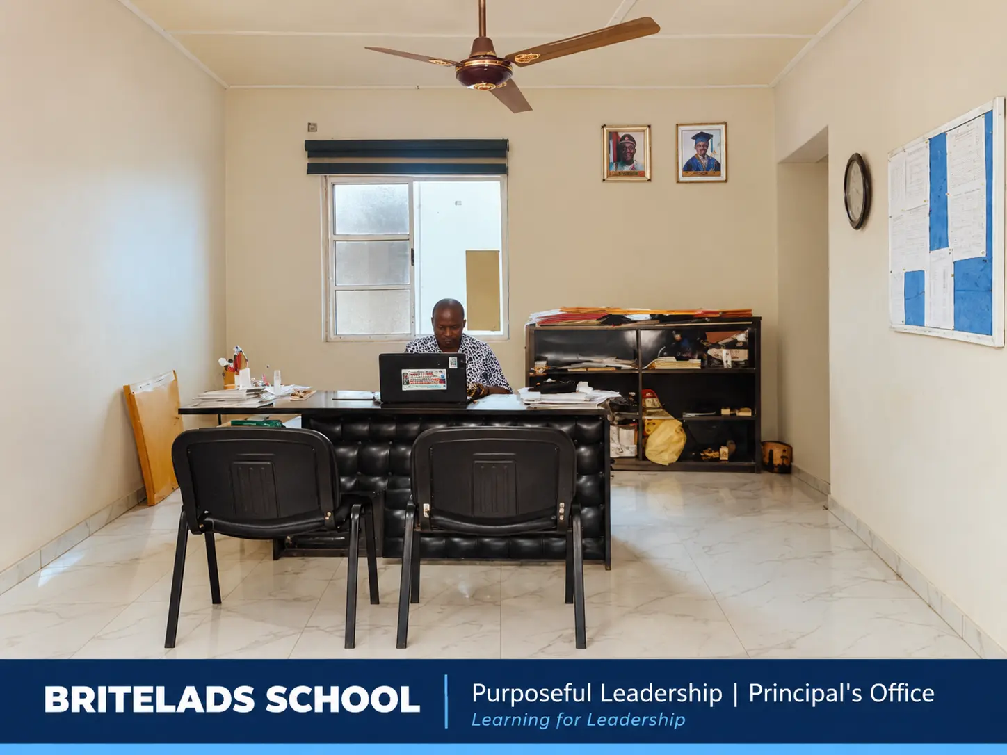 Principal's office at Britelads School